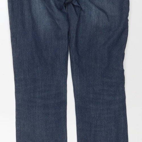 Promod Women's Blue Straight Fit Denim Jeans Size 10