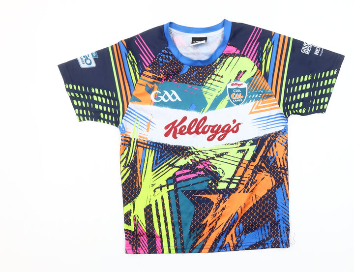 Masita Boys Multicoloured Graphic Sports T-Shirt 3 Years Quick Dry Jersey