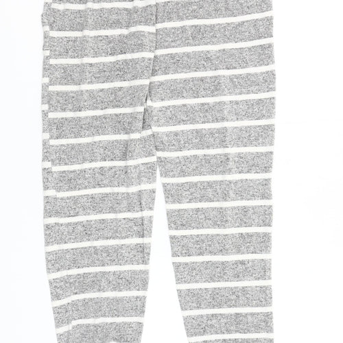 Marks and Spencer Women’s Grey Striped Lounge Pants Size 6
