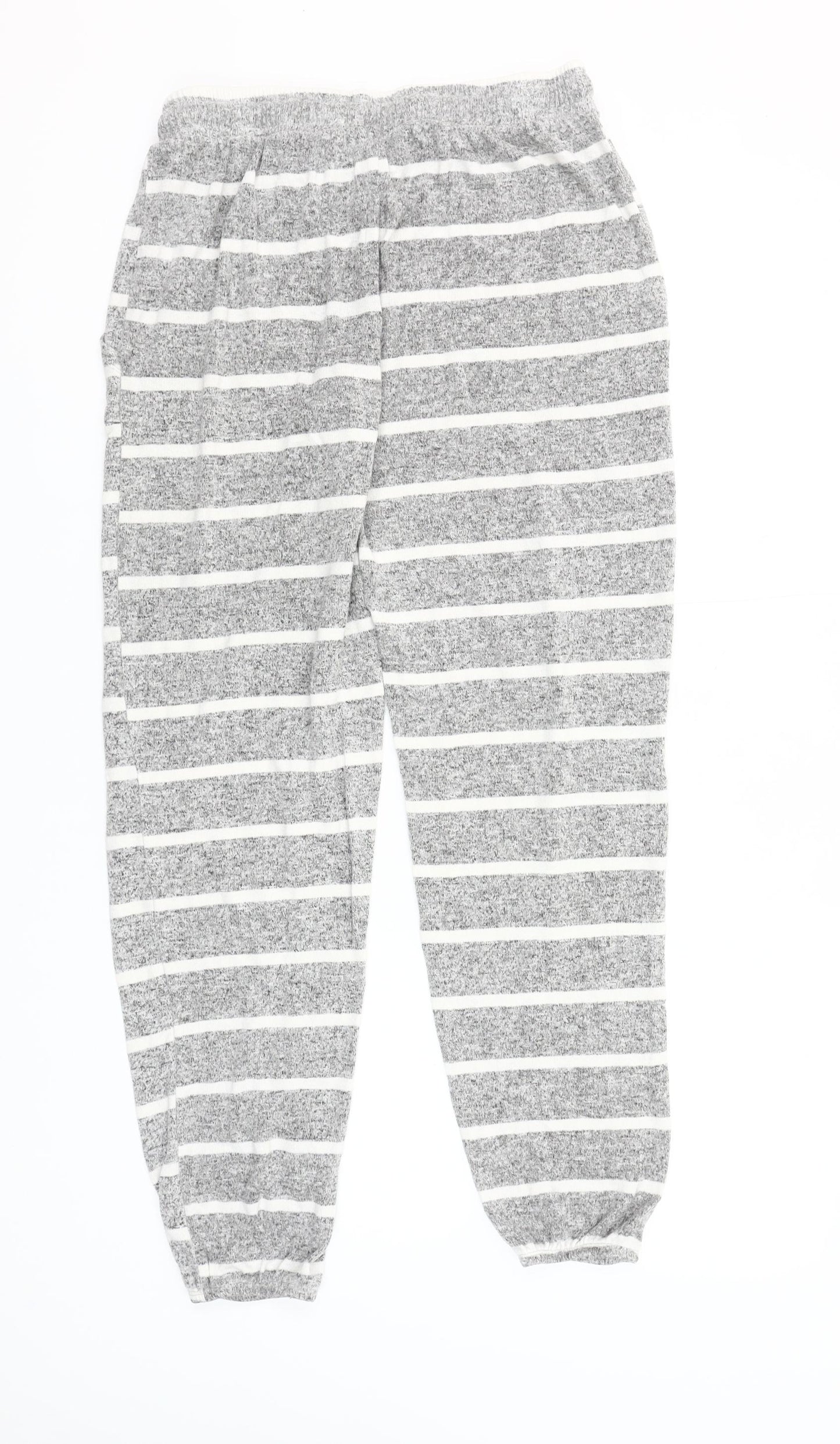 Marks and Spencer Women’s Grey Striped Lounge Pants Size 6