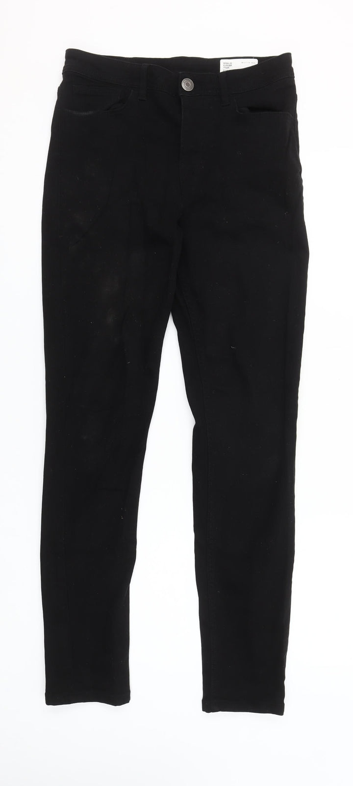 Denim Co Men's Black Slim Stretch Jeans W28 L32 Straight Fit