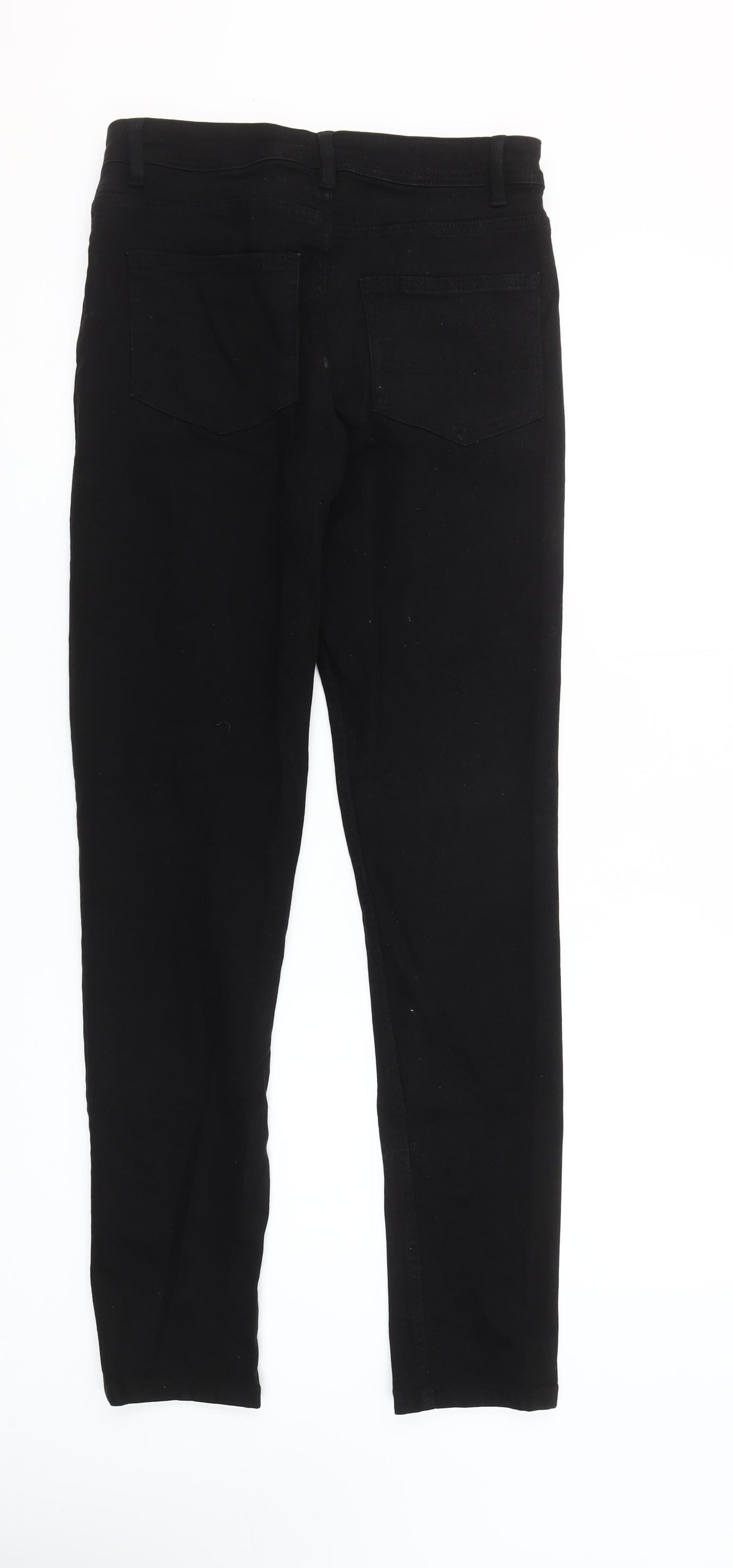 Denim Co Men's Black Slim Stretch Jeans W28 L32 Straight Fit