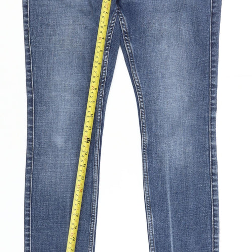Abercrombie & Fitch Men's Blue Skinny Jeans 33W 32L Austin Extreme