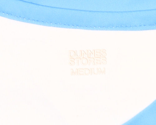 Dunnes Stores Men’s Blue Ombre Short Sleeve Sports T-Shirt Size M