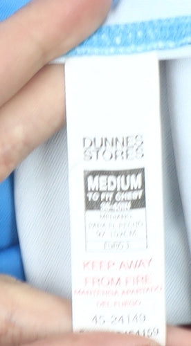 Dunnes Stores Men’s Blue Ombre Short Sleeve Sports T-Shirt Size M