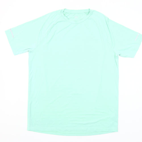 Dunnes Stores Men's Green Medium Athletic T-Shirt Lightweight Activewear