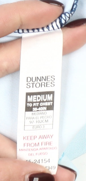 Dunnes Stores Men's Blue Medium Lightweight Quick Dry Sports T-Shirt