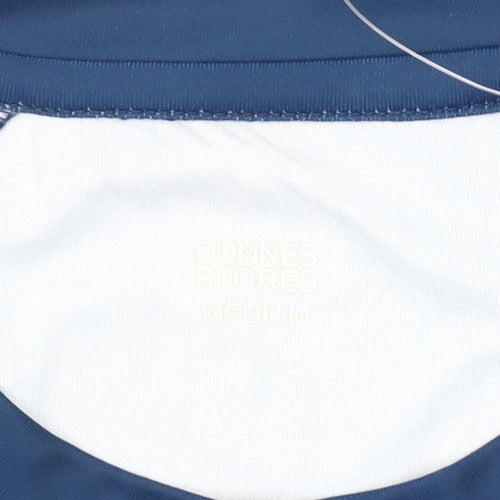 Dunnes Stores Men's Blue Medium Lightweight Quick Dry Sports T-Shirt