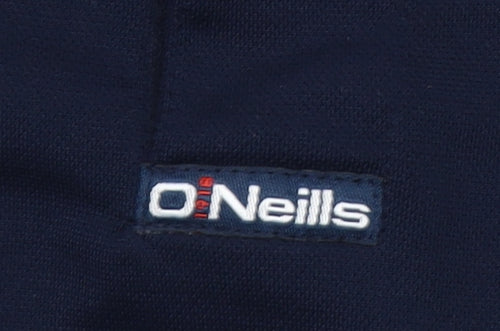 O’Neills Men’s Blue Red Collared Rugby Polo Shirt L Sports Top