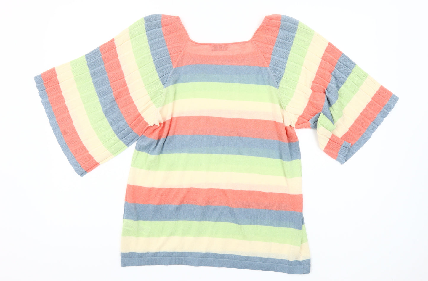Gallery Women’s Multicoloured Striped Tunic Blouse Size S
