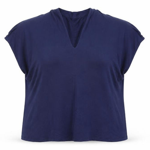 Paul Costelloe Living Studio Women's Blue Viscose Tunic Blouse Size 16
