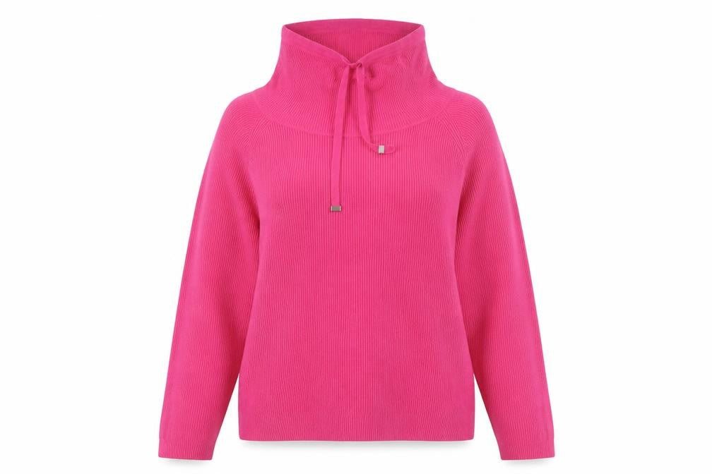 United Colors of Benetton Womens Pink Wool Blend Roll Neck Jumper XS