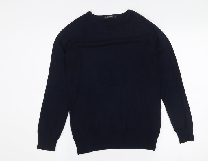 Dunnes Women’s Navy Blue Viscose Knit Pullover Jumper Small
