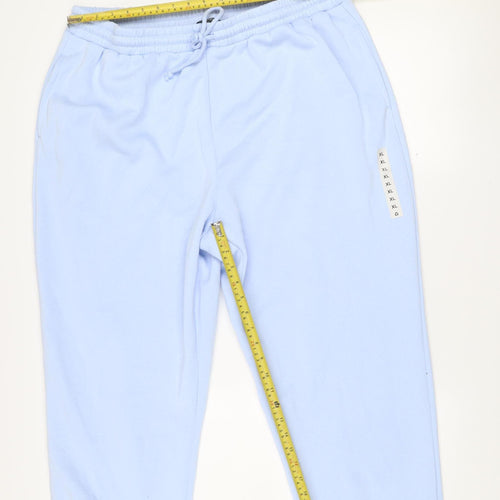 Dunnes Stores Women Blue Fleece Sweatpants XL Comfort Fit