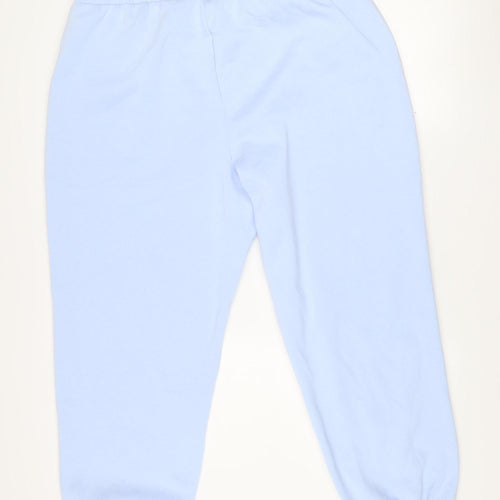 Dunnes Stores Women Blue Fleece Sweatpants XL Comfort Fit