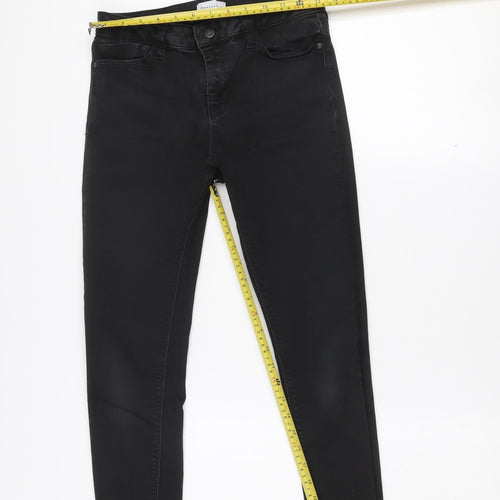 Warehouse Women’s Black Skinny Jeans Size 10 Slim Fit Denim