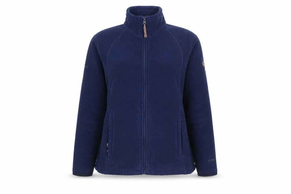 Trespass Women's Blue Fleece Jacket Size 12 Full Zip Outdoor Coat