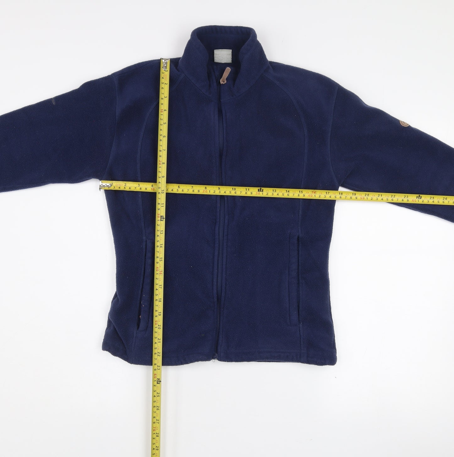 Trespass Women's Blue Fleece Jacket Size 12 Full Zip Outdoor Coat