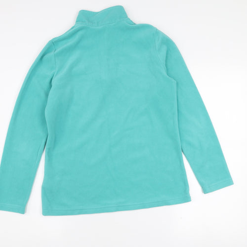 Regatta Women’s Blue 1/4 Zip Fleece Sweatshirt UK 10