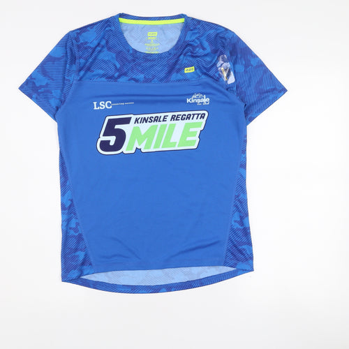 42K Unisex Blue Running T-Shirt Size S Athletic Fit Kinsale Regatta 5 Mile
