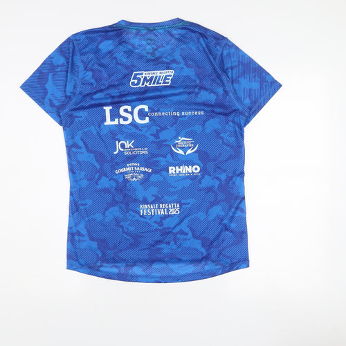 42K Unisex Blue Running T-Shirt Size S Athletic Fit Kinsale Regatta 5 Mile
