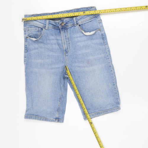 Denim Co. Boys Blue Denim Slim Fit Bermuda Shorts 14-15 Years