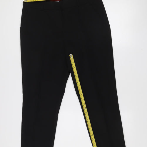 Christopher Wren Women’s Black Regular Fit Trousers Size 14 Workwear