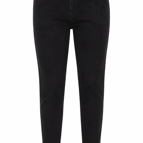 Denim Co. Women's Black Skinny Jeans Size 10 Ankle Zip Stretch