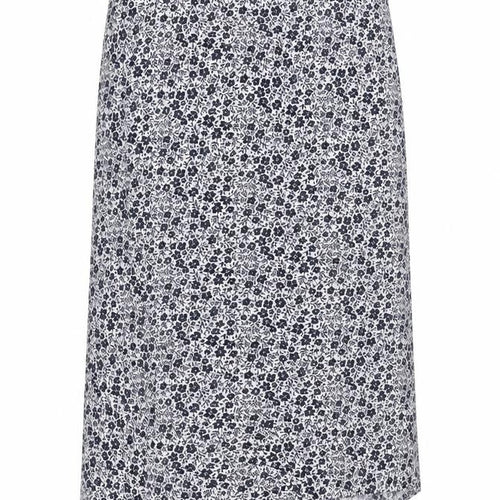Savida Women Blue Floral Stretch Pencil Skirt Size 14
