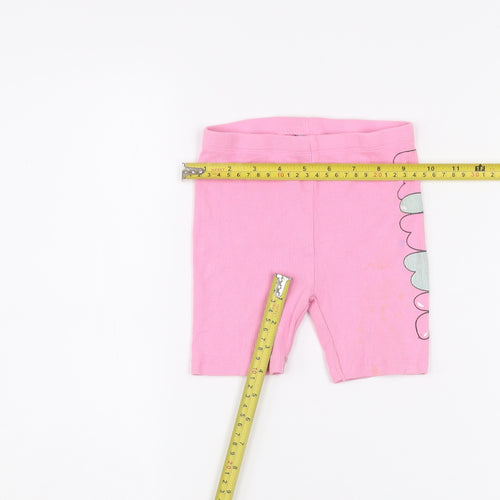 Disney Baby Girls Pink Minnie Mouse Cotton Shorts 24 Months