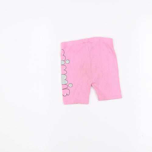 Disney Baby Girls Pink Minnie Mouse Cotton Shorts 24 Months