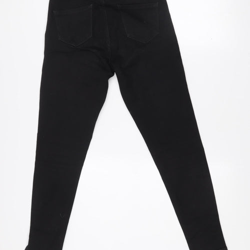 Savida Women’s Black Ankle Grazer Slim Fit Jeans Size 10