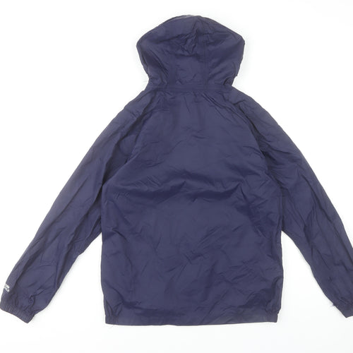 Peter Storm Boys Blue Waterproof Hooded Rain Jacket 11-12 Years
