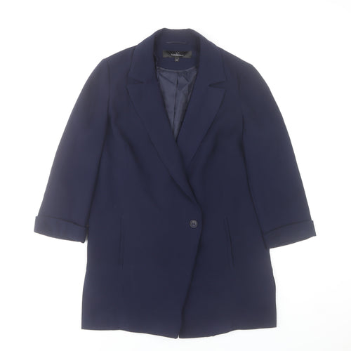 Next Women's Blue Size 8 Single-Breasted Tailored Blazer