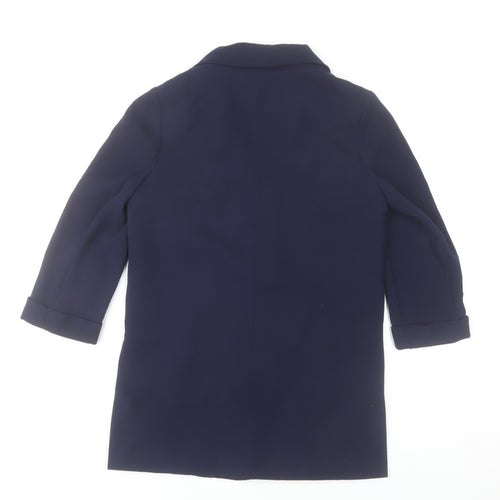 Next Women's Blue Size 8 Single-Breasted Tailored Blazer