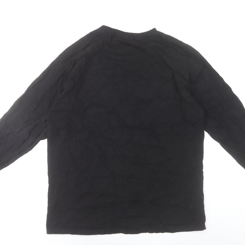 Netflix Stranger Things Black Long Sleeve Women's T-Shirt Size L