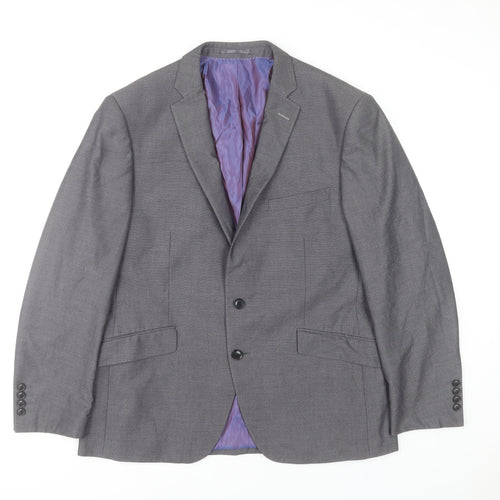 Daniel Grahame Men's Grey 42S Classic Fit Blazer Jacket
