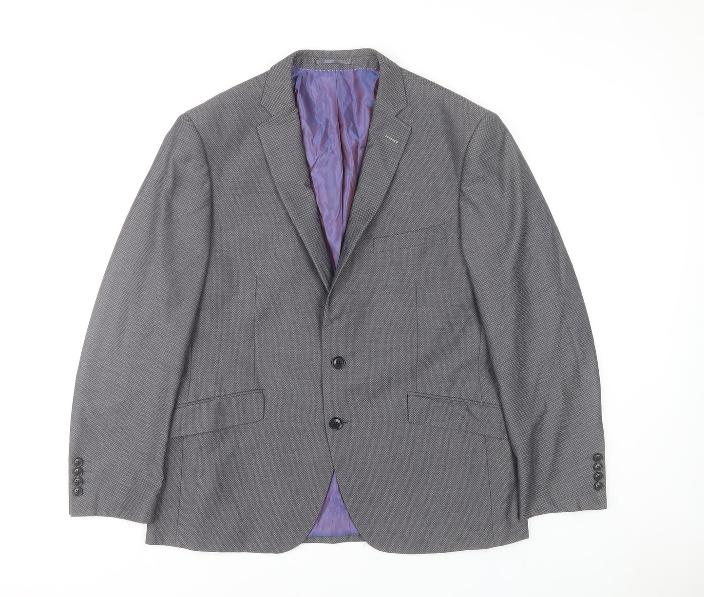 Daniel Grahame Men's Grey 42S Classic Fit Blazer Jacket