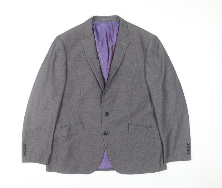 Daniel Grahame Men's Grey 42S Classic Fit Blazer Jacket