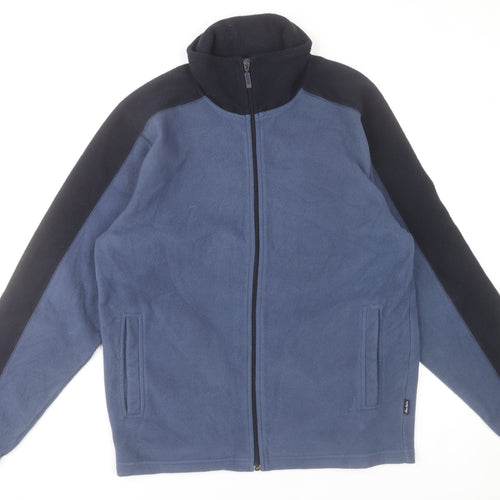 Peter Storm Men's Blue Fleece Full Zip Jacket Size S