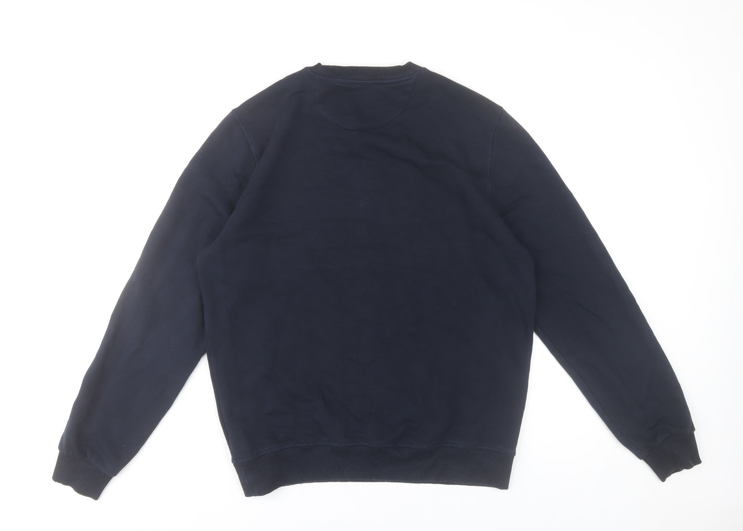 Remus Uomo Jeans Men’s Blue M Pullover Sweatshirt Crew Neck