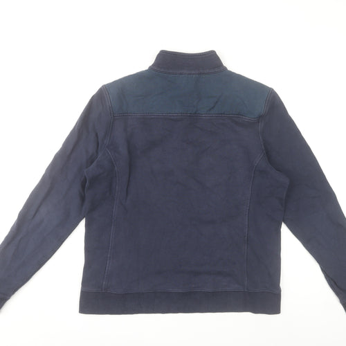 Vineyard Vines Womens Navy 1/4 Zip Pullover Sweatshirt Size M