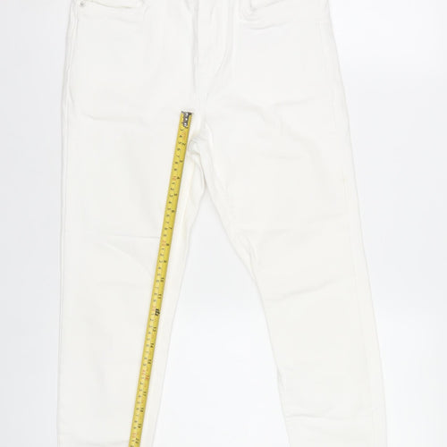 New Look Women White Skinny Lift & Shape Jeans Size 12