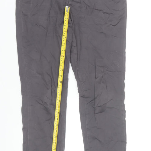 Jack & Jones Men's Grey Slim Fit Chino Trousers Size 32x32