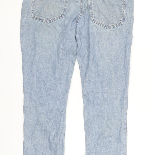 H&M Men's Blue Light Wash Straight Regular Fit Denim Jeans 33x32