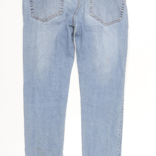 Men’s Light Blue Skinny Denim Jeans Size 30 Regular Fit