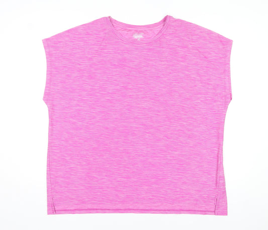 St. Bernard for Dunnes Stores Pink XL Women's Activewear T-Shirt