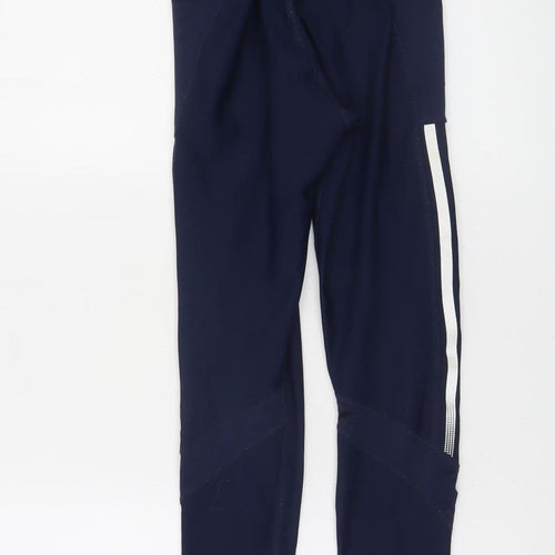 O’Neills Girls Blue Athletic Leggings Age 10-11 Years Reflective Sportswear