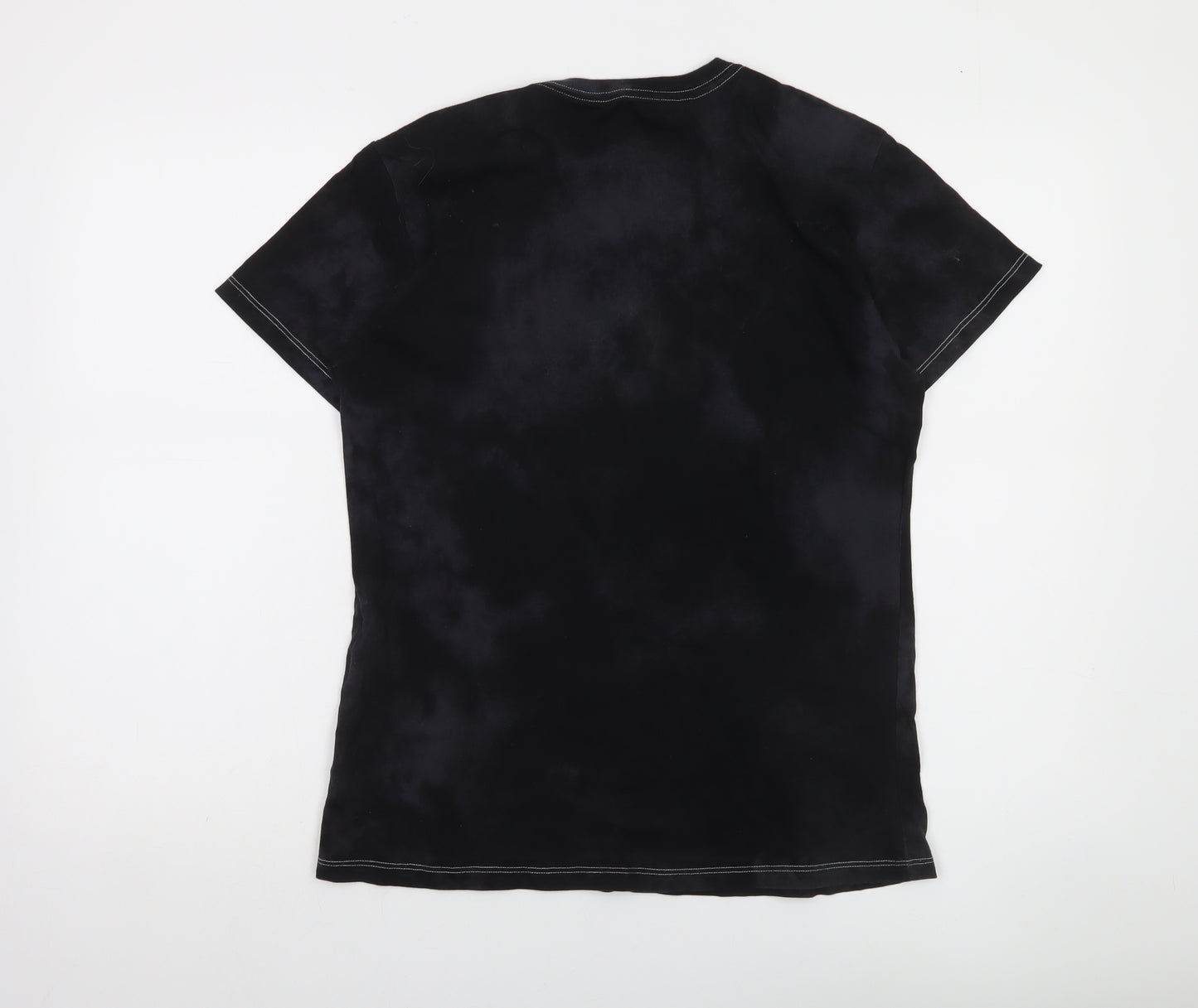 Converse Men's Black Crew Neck Short Sleeve T-Shirt Size S