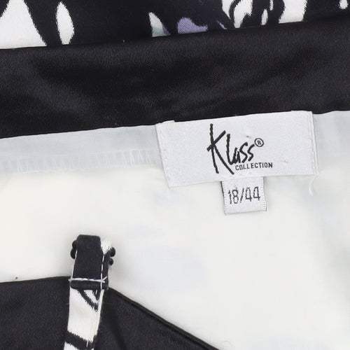 Klass Collection Women's Multicoloured Size 18 Slip Dress